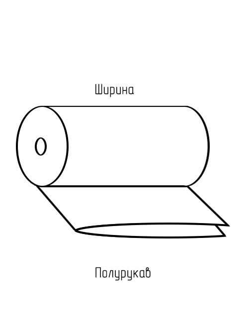 Пленка ПВД термоусадочная 60мкм 700мм полурукав Пленка ПВД термоусадочная 60мкм 700мм полурукав